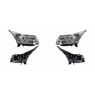 Фары Шевроле Круз Chevrolet Cruze (2009-2012) комплект 2 штуки левая и правая SAT высокое качество