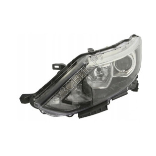 Фара левая линзованная с корректором Nissan Qashqai J11 (2014-)