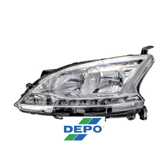 Фара левая Nissan Sentra (2014-) DEPO