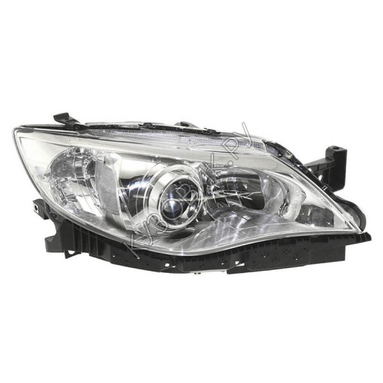 Фара правая линзованная под корректор Subaru Impreza G12 (2007-2010)