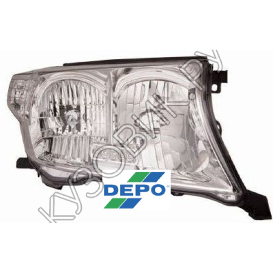 Тюнинг-фары (комплект) Toyota Land Cruiser 200 (2007-2011) DEPO